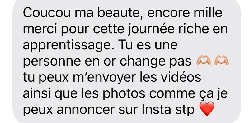 Témoignage client