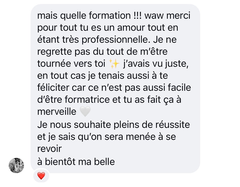 Témoignage client